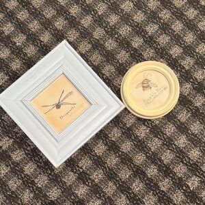 Dragonfly and Bumblebee boutique vintage look Wall Art Set